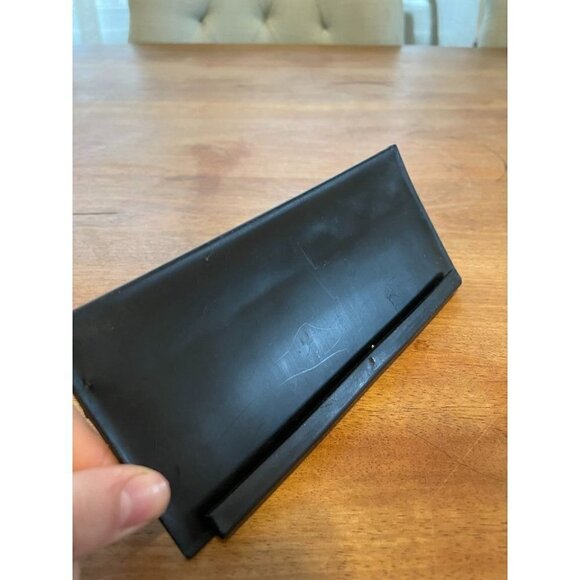 Black Hard Plastic Wall Mount Broom Organizer - Picture 4 of 5